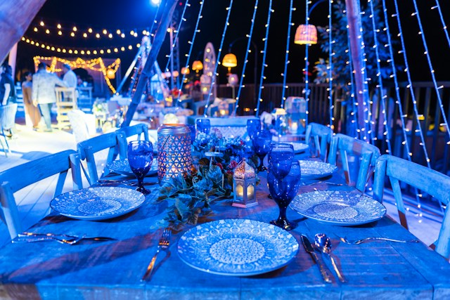 festliches Dinner in entspannter Atmosphäre